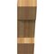 Ekena Millwork Traditional Slat Rough Sawn Bracket, Western Red Cedar, 6"W x 18"D x 18"H BKT06X18X18TRA06RWR - alternate 2